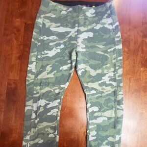 Lysse ~ Sz S ~ Camouflage Pants with Zipper Ankles ~ Excellent Condition